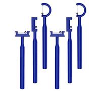 FIXOSHEE 6 Pezzi Kit di Esercizi per la Lingua 6 Pezzi, Strumento per Allenamento Muscoli Orali Livelli di Resistenza, Dispositivo di Terapia Motoria Orale Portatile per Logopedia e