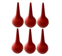 FIXOSHEE 6 pezzi Siringa Bulbo Auricolare e Aspiratore Naso per Pulitore Riutilizzabile con Arco Ergonomico e Potente Aspirazione per Rimozione Cerume e Secrezioni Respiratorie