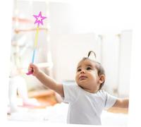 FIXOSHEE 8 Bacchette Magiche per Giocattoli Colorati in Plastica Sicura Accessori per Feste Compleanno Gioco di Ruolo Fatine per Bambine e Decorazioni per Eventi e Scuola