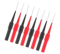 FIXOSHEE 8 Pezzi Puntali Tester Multimetro in Inossidabile Test Precisa per Misurazioni Elettriche Sicure e Sensibili