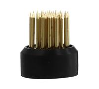 FIXOSHEE Base per Composizioni Floreali Rotonda con Aghi Fissi Supporto da Tavolo per Fiori Freschi Accessorio Pratico per Decorazioni Floreali Interne