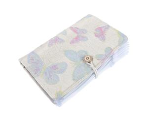 FIXOSHEE Borsa Portautensili per Lavorare a Maglia con 12 Scomparti Staccabili, Custodia per Ferri Circolari e Dritti Resistente, Organizer Compatto per Accessori da Maglieria, per Viaggi e