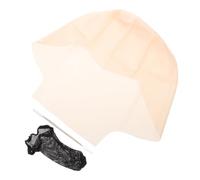 FIXOSHEE Cappuccio Calvo in Lattice Estensibile con Rete per Capelli e Strumenti Trucco Accessorio Costume Cosplay Unisex Adatto Diverse Misure