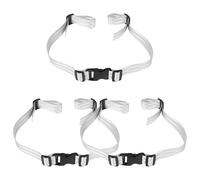 FIXOSHEE Cinghia Di Sicurezza Regolabile Per Seggiolone e Carrozzina 3 Unitá Cinture Di Fissaggio Anticaduta Per Ragazzo Ragazza Cinghie Di Ricambio Per Seduta Da Tavola