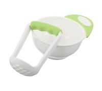 FIXOSHEE Ciotola per Alimenti per Ragazzo Ragazza Ragazza Mulino per Macinare gli Alimenti Design Compatto e Leggero Materiale Sicuro Base Antiscivolo per Viaggi e Preparazione Rapida