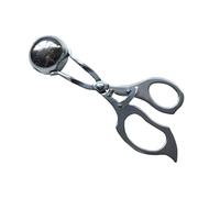 FIXOSHEE Clip per Polpette in Acciaio Inossidabile Strumento Manuale per Formare Polpette Carne e Design Forbice per Uso Facile e Rapido in Cucina e Resistente