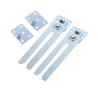 FIXOSHEE Connettore per Divano Componibile 2 Pezzi in Metallo Resistente, Staffe di Collegamento Modulari per Mobili ad Incastro, Elementi di Fissaggio per Sezionali per Uso Domestico