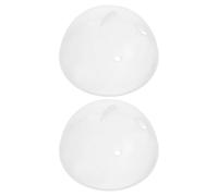 FIXOSHEE Coperchio di Ricambio per Cuociuova 2 Pezzi Coperchi per Vaporiera per Uova in Plastica Resistente al Calore Accessori per Fornello Elettrico Ottimizzati per Cucina Compatta e