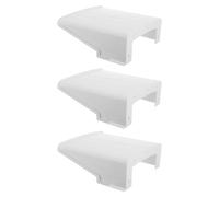 FIXOSHEE Copertura Antipioggia per Telecamera Esterna, Scudo Resistente alle Intemperie in Plastica per Telecamere a Cupola di Sicurezza, Protezione per Videosorveglianza Esterna