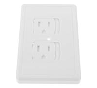 FIXOSHEE Copripresa Sicuro in Resistente all Usura Protezione Antiscossa per Presa Muro Design Minimalista Elegante Facile da Pulire e Adatto Interni Domestici