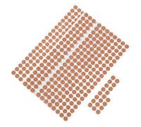 FIXOSHEE Cuscinetti Adesivi in Sughero 500 Pezzi 12mm Spessore 1mm Isolanti Termici Antiscivolo Per Protezione Mobili e Sottobicchieri Imbottiture Autoadesive Per Uso Domestico e Fai Da Te