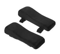 FIXOSHEE Cuscinetti per Braccioli per Sedie da Ufficio e Gaming 2 Pezzi con Supporto Ergonomico in Poliestere e Spugna Rialzo Regolabile per Gomito Accessori Lavabili per Sedie da