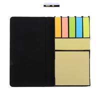 FIXOSHEE Dispenser Memo Paper Autoadesivo con Blocco Note Vuoto per Scrivania Ufficio Casa Organizer da Tavolo per Foglietti Adesivi Supporto Blocchetti Memo Cube Facile da Ricaricare e