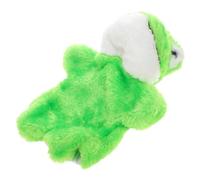 FIXOSHEE Figura da Mano a Forma di Verde per Gioco di Ruolo e Racconti Morbido e Sicuro Accessorio Interattivo per Famiglia e Scuola