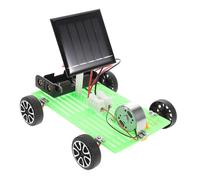 FIXOSHEE Giocattolo Auto Solare Assemblare Esperimento Ingegneria Didattica Fai Da Te Veicolo Solare Assemblare Supporto Didattico