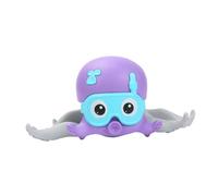 FIXOSHEE Giocattolo Da Bagno a Forma Di Polpo Strisciante Per Bambini, Giocattolo Creativo Acquatico Per Coordinazione Occhio-mano in Piscina e Vasca, Sicurezza Colore Viola