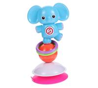 FIXOSHEE Giocattolo Musicale Girevole con Ventosa per Seggiolone Gioco Educativo per Mesi Plastica Resistente e Stimolante Sensoriale