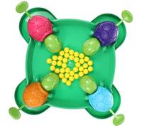 FIXOSHEE Gioco Da Tavolo Tartaruga Mangia Fagioli Per Bambini Gioco Intelligente Di Società Per Famiglie Set Interattivo Per 4 Giocatori Divertente Per Feste