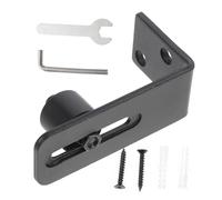 FIXOSHEE Guida Pavimento Porta Scorrevole Stalla Regolabile Stop Antiscivolo con Cuscinetto Silenzioso Facile Installazione Compatibile Porte Scanalatura