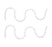 FIXOSHEE Kit 2 Pezzi Scheletro in Plastica per Bambole e Orsacchiotti di Peluche Mobili Giunti Sferici Regolabili Telaio Fai da Te per Creazione di Giocattoli Artigianali e Figure