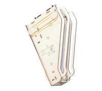 FIXOSHEE Kit Giocattolo Scientifico Fai da Te Scala Mobile Elettrica in Legno Set per Esperimenti Scientifici Stem Prodotto Educativo Elettronico per Progetto Didattico per Scuola e