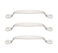 FIXOSHEE Manici per Tagliere in Acciaio Inox Spesso Resistenti e Antiscivolo Accessori per Cucina Domestica e Professionale Maniglie Pratiche e Durevoli per Taglieri