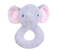FIXOSHEE Mano in Peluche Morbido Forma di Elefante per Ragazzo Mesi Sensoriale per Sviluppo Uditivo e Tattile Regalo Tenero per Bambine