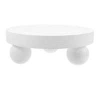 FIXOSHEE Mini Sgabello in Legno Naturale per Fotografia Ragazzo Ragazza Accessorio Fotografico Rotondo Compatto Supporto Decorativo Versatile per Set Fotografici e Ambienti Domestici