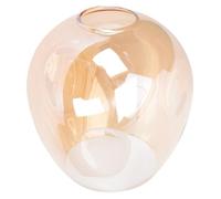 FIXOSHEE Paralume Rotondo in Vetro Trasparente per Lampada da Tavolo e Piantana, Facile da Installare, per Uso Professionale e Domestico, Design Moderno Minimalista