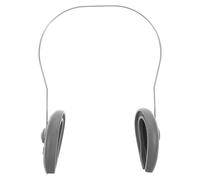 FIXOSHEE Paraorecchie in Silicone Anello in Acciaio Copriorecchie Protettivi per Tintura Chioma Antiscivolo Riutilizzabili per Uso Professionale e Domestico Durante Colorazione e