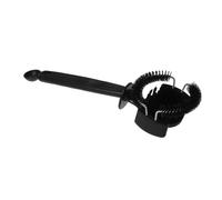 FIXOSHEE Pennello per Pulizia Macchina da con Cucchiaio Setole Rimovibili per Testa Utensile Detergente Danneggiare per Uso Facile e Veloce