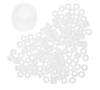 FIXOSHEE Perline Acriliche UV Colorate Sacchetti Perline Artigianali Resistenti per Braccialetti e Collane da Te