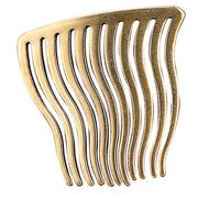 FIXOSHEE Pettine Per Chioma Vintage in Ottone Copricapo Da Sposa Accessorio Elegante Per Matrimoni, Banchetti e Acconciature Raffinate