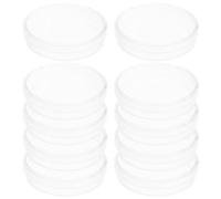 FIXOSHEE Piastre di Coltura Coperchio 10 Pezzi Rotonde Trasparenti 60 MM in Plastica per Ricerca Scientifica e Uso in Laboratorio