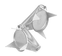 FIXOSHEE Pinze in Acciaio Inossidabile per Immersione Smalto Ceramica da Pinze Fai da Te per Argilla Strumenti Precisi per Progetti di Scultura e Decorazione Pottery