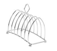 FIXOSHEE Porta Toast da Tavolo in Acciaio Inossidabile Fette Supporto Pane Tostato per Uso Quotidiano Design Elegante e Stabile per Colazione e Buffet