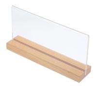FIXOSHEE Portamenu Tavolo Shape Base in per Ristoranti e Negozi Espositore Banco Versatile per Segnaposto e Documenti Supporto per Carta Promozionale