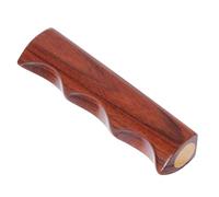 FIXOSHEE Portapenne in Legno per Calligrafia Cinese a Cinque Dita, Supporto Pennelli Compatto e Decorativo per Ufficio, Studio e Scuola