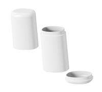 FIXOSHEE Portaspazzolino da Viaggio Compatto con Coperchio Utilizzabile come Bicchiere Solido e Sicuro per Spazzolino e Dentifricio per Viaggi Escursioni e Uso in Bagno