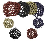 FIXOSHEE Retine Elastiche per Chignon da Danza Classica 8 Pezzi Copri Chignon Traspiranti per Ballerine e Donne Retina Decorativa Professionale per Acconciature da Balletto e Cosplay