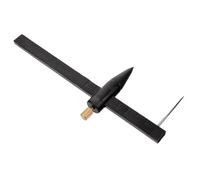 FIXOSHEE Righello per Taglierino Circolare Utensile da Taglio per Ceramica Taglierina Rotonda per Argilla e Pasta Realizzato in Materiale Resistente Design Leggero e Angoli Arrotondati per