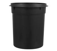 FIXOSHEE Rivestimento Interno Bidone della Spazzatura 3L in Plastica Nera Contenitore per Rifiuti Domestico per Cucina e Bagno Cestino Semplice e Riutilizzabile