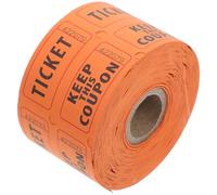 FIXOSHEE Rotolo Doppio Biglietti Lotteria per Eventi e Feste, Ingresso e Ricompensa per Raccolta Risorse e Giochi di Classe