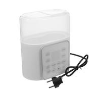 FIXOSHEE Scaldabiberon Elettrico a Temperatura Costante Doppio Multifunzione e Portatile con Ampio Spazio per Due Biberon Compatibile con Biberon per Viaggi e Allattamento Ragazzo