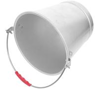 FIXOSHEE Secchio Ispessito in Alluminio da 9L Manico Portatile Secchio per Latte e Contenitore per Acqua Multifunzione Adatto per Casa Cucina e Uso Agricolo