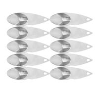 FIXOSHEE Set 12 Pezzi Paletta per Frutta in Acciaio Inox 12 Cm, Cucchiaio per Tagliare e Scavare Kiwi, Utensili da Cucina per Frutta, Adatto per Casa, Ristoranti e Uffici