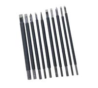 FIXOSHEE Set da 10 Pezzi Strumenti per Intaglio in Acciaio al Tungsteno Kit per Incisione su Pietra e Timbri Utensili per Intaglio a Mano Professionali Adatti a Scultori e Hobbisti