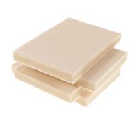 FIXOSHEE Spatola in Feltro di Lana 4 Pezzi per Applicazione Pellicole Oscuranti e Vinile Auto Raschietto Antigraffio per Wrapping Strumento per Decalcomanie e Carta da Parati Uso