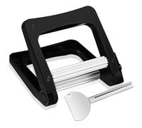 FIXOSHEE Spremi-Dentifricio Manuale in Lega di Alluminio e Acciaio Estrusore Tubetti per Dentifricio e Crema Accessorio da Salone per Uso Domestico Design Ergonomico Anti-Spreco