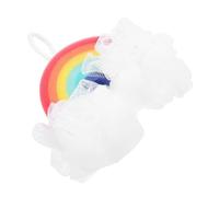 FIXOSHEE Spugna Bagno Esfoliante Forma Multicolore Leggera e Morbida Massaggia e Deterge Delicatamente Durante il Bagnetto come Regalo per Uso Quotidiano di Ragazzo e Ragazza